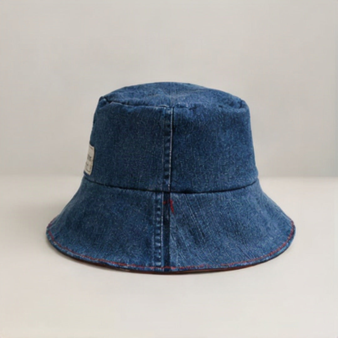 Nerakcos Denim Bucket Hat top view
