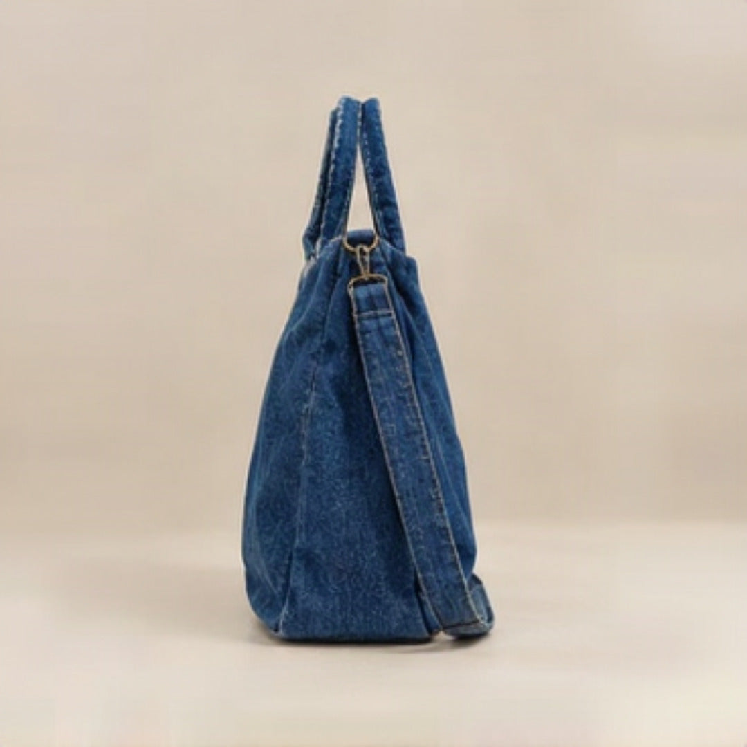 Nerakcos Denim Bag lifestyle street style