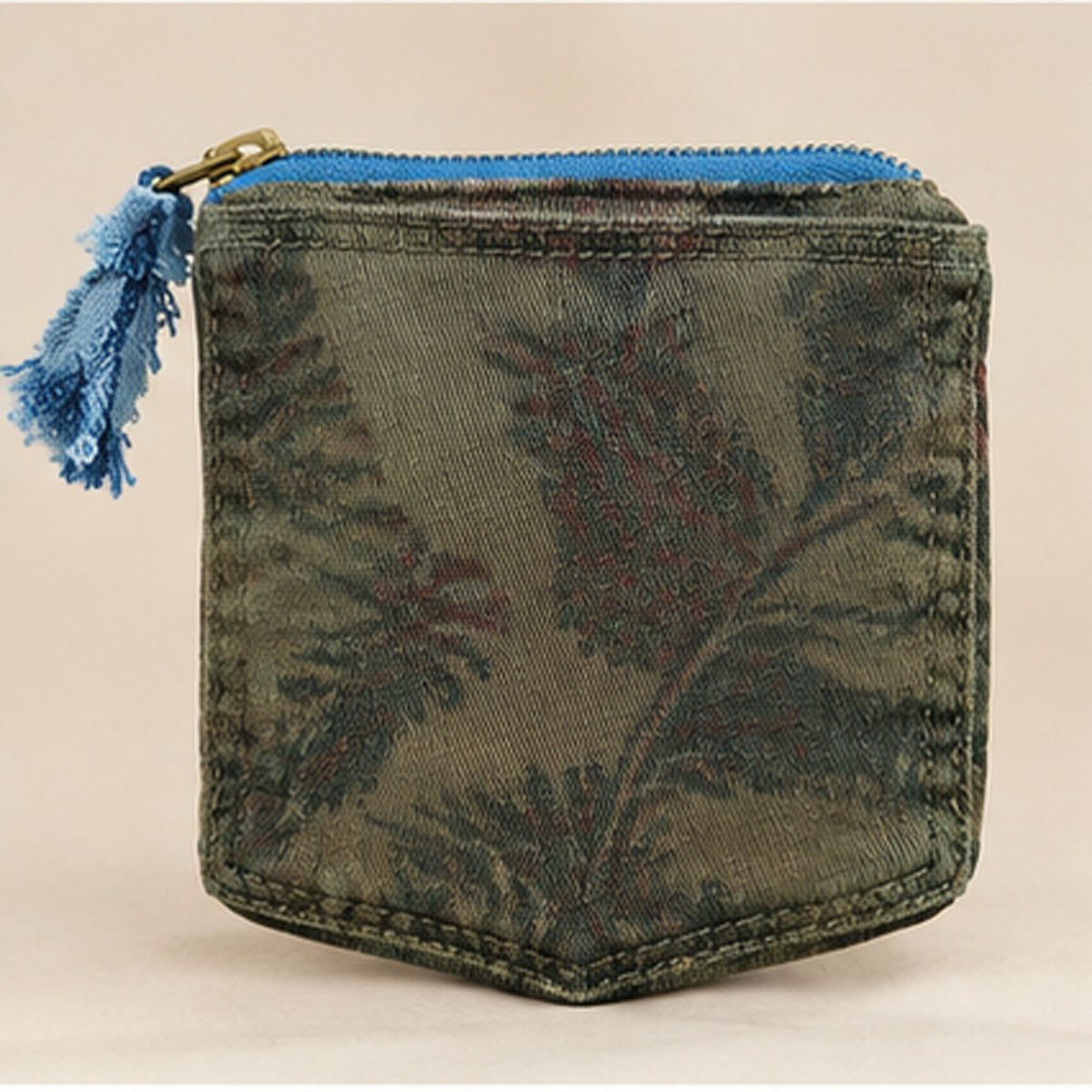 Nerakcos Camo Denim Mini Purse - Open View