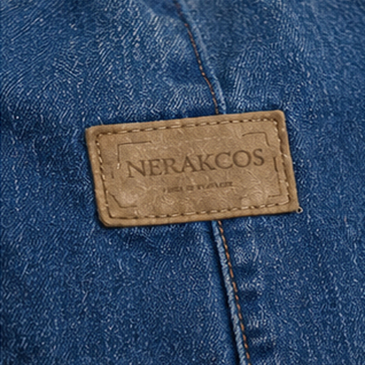 Nerakcos Denim Tote Bag interior view