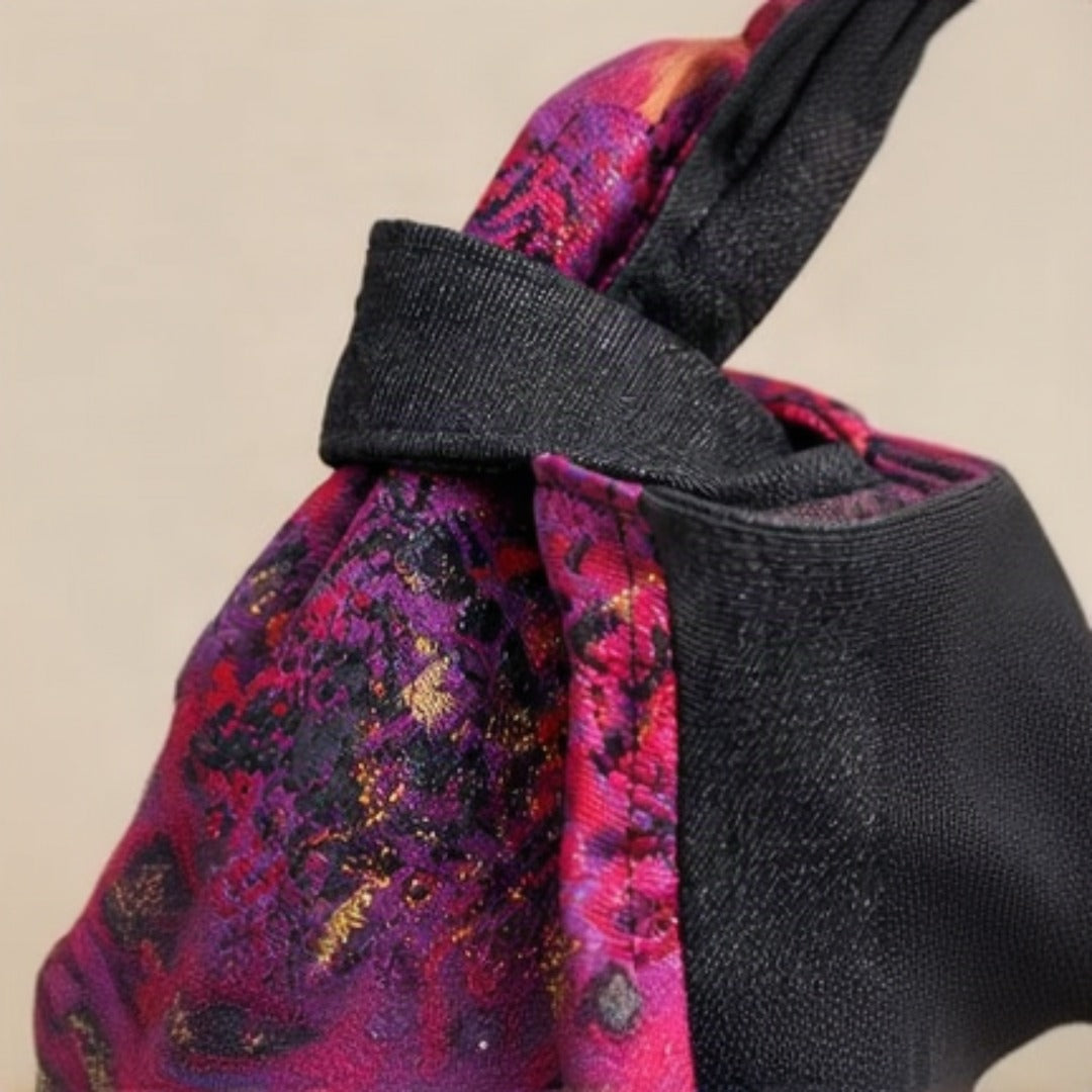 Nerakcos Floral Knot Bag - back view